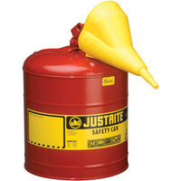Load image into Gallery viewer, 5gal (19L) Steel-Flammables 7150110 Type I Safety Can w/ Funnel
