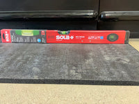 Load image into Gallery viewer, SOLA BIG REDM 3 Vials, Black/Red, Top Read, Aluminum, Magnetic Box Beam Levels (LSB24LM, LSB32LM, LSB48LM)
