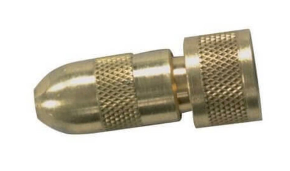 Chapin 6-6000: Brass Adjustable Cone Nozzle, Spray Pattern from Stream to Funnel/Cone