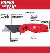 Milwaukee FASTBACK Compact Folding Utility Knife with General Purpose Blade