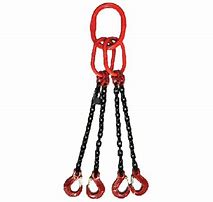 4-Leg Chain Sling Grade 10 3/8" x 5'