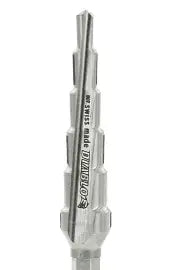 Load image into Gallery viewer, Diablo 1/4&quot; - 1/2&quot; Split Point Impact Ready 6 Steps Step Bit
