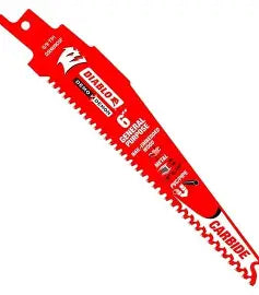 DIABLO 6 in. 6/9 TPI Demo Demon Carbide Teeth Reciprocating Saw Blades for General Purpose Cuts (3-pack)