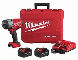 Milwaukee M18 FUEL 18V Lithium-Ion Brushless Cordless High-Torque 1/2 in. Impact Wrench w/Friction Ring Kit