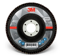 Load image into Gallery viewer, 3M 769F Type 29 Flap Disc 05925 - Ceramic Precision-Shaped Grain - 4 1/2 in - 120+ - Fine
