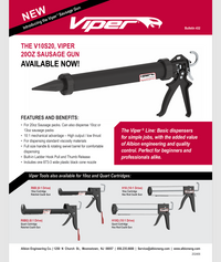 Load image into Gallery viewer, 20oz Viper Line Manual Sausage Gun w/ 10:1 Ratio Drive ALBION
