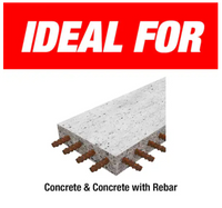 Load image into Gallery viewer, DIABLO 3/16 in. x 4 in. x 6 in. Rebar Demon SDS-Plus 4-Cutter Full Carbide Head Hammer Drill Bit (25 pack)
