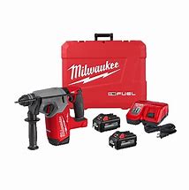 Milwaukee M18 FUEL 18V Lithium-Ion Brushless 1 in. Cordless SDS-Plus Rotary Hammer Kit with Two 6.0 Ah Batteries, Hard Case