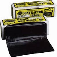 Load image into Gallery viewer, Warp&#39;s HB55-30 FLEX-O 55 Gallon Capacity 36 in. x 56 in. Heavyweight Trash Bags - Black (Box of 30 Each)
