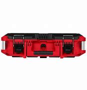 Load image into Gallery viewer, Milwaukee PACKOUT 22 in. Medium Red Tool Box with 75 lbs. Weight Capacity
