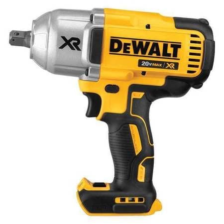 DeWalt 20V MAX* XR® High Torque 1/2 in. Impact Wrench with Detent Pin Anvil (Tool Only)