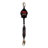 Load image into Gallery viewer, KStrong® UFS480025L BRUTE-AL™ LE 25 ft. Aluminum Housing Cable SRL with swivel snap hook. Includes installation carabiner and tagline (ANSI).
