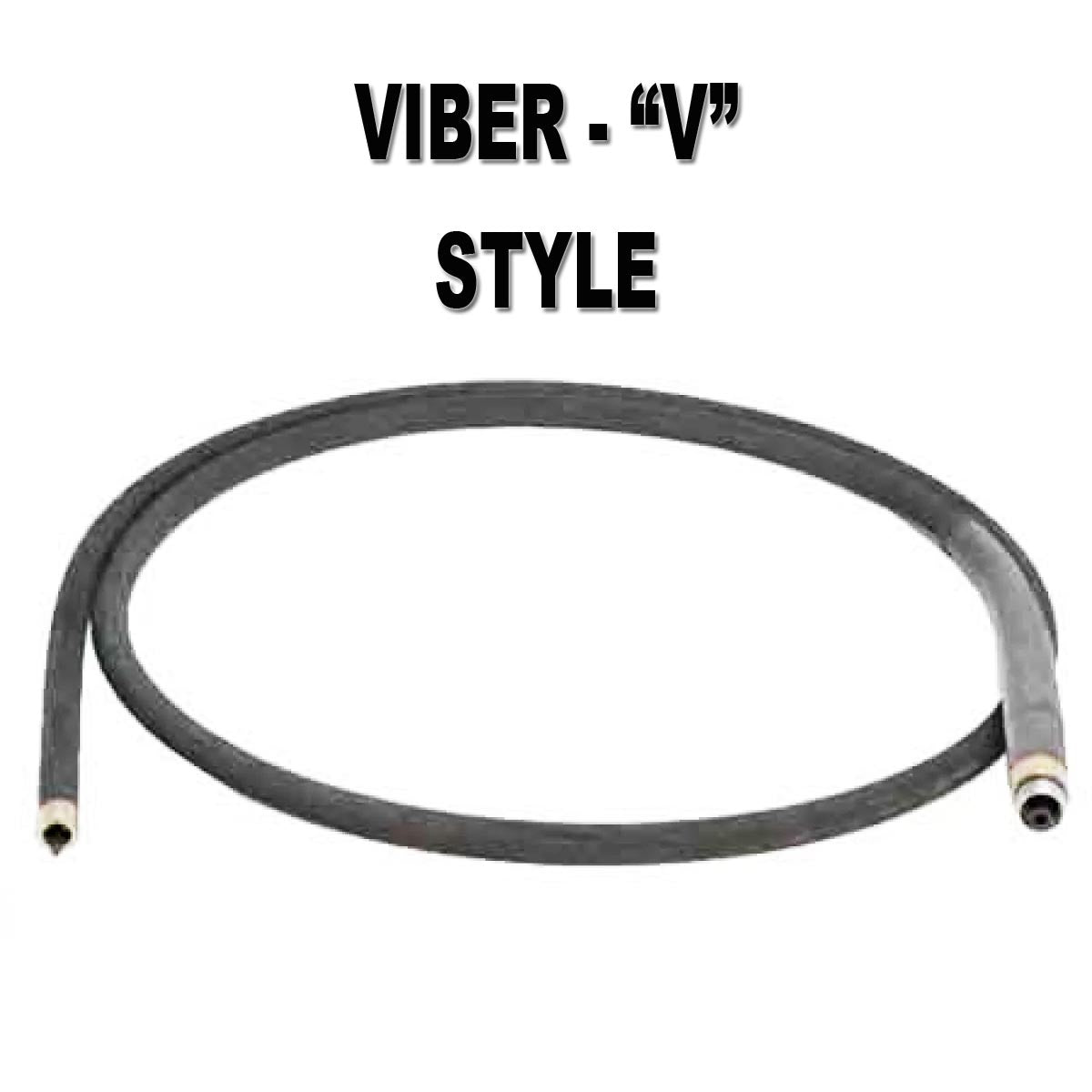 14'  Viber Concrete Vibrator Flex Shaft (Quick Connect Series)
