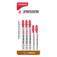 Load image into Gallery viewer, Diablo Bi-Metal T-Shank Jig Saw Blade Set for Laminate Cutting (5pk)
