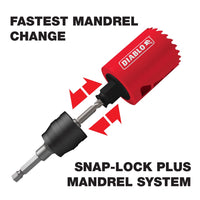 Load image into Gallery viewer, Diablo 9 pc General Purpose Bi-Metal Hole Saw Set
