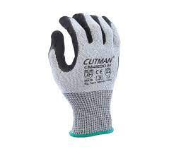 Task Gloves CUTMAN 13 Gauge Gray HDPE Shell Gray Polyurethane Palm Coated