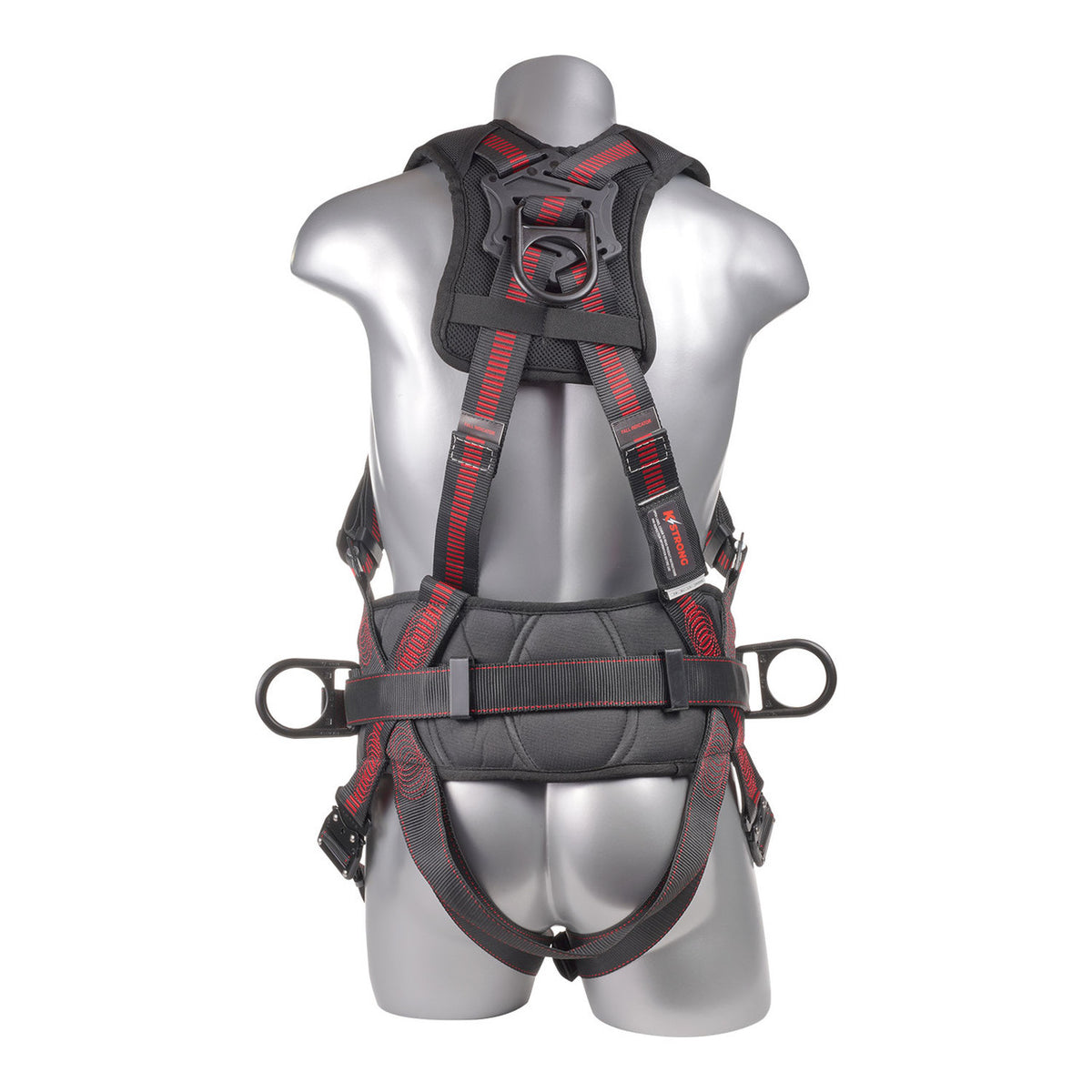 KStrong® Kapture Epic 5-Point Full Body Harness, Padded, 3 D-Rings, QC Chest and Legs (ANSI)