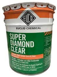 Euclid Super Diamond Clear Solvent Based Curing and Sealing Compound 5 Gallon