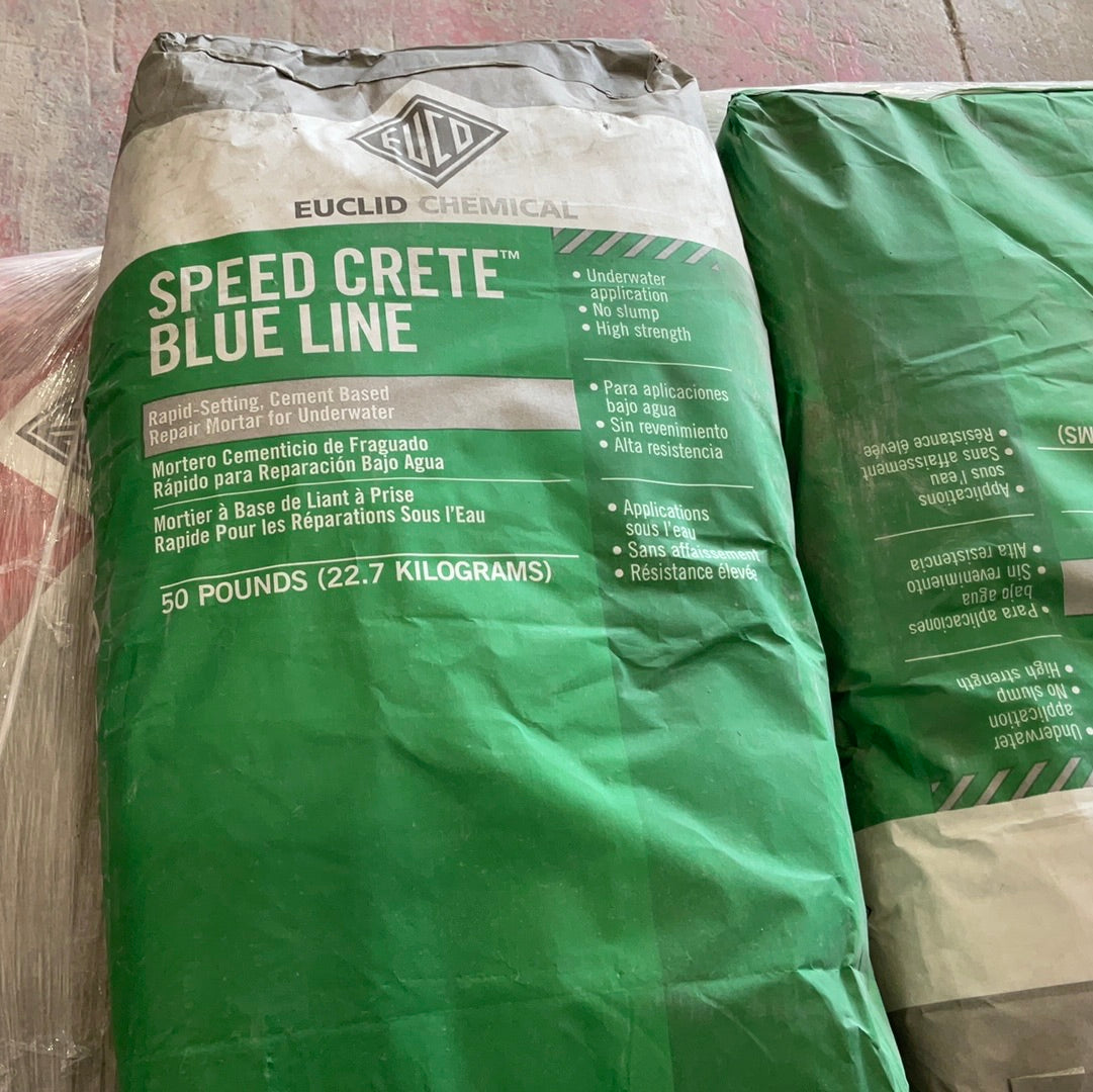 Euclid Chemical Speed Crete Blue Line